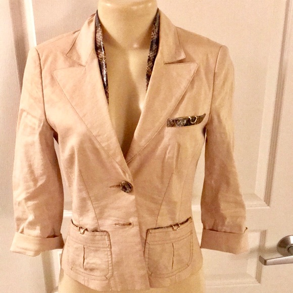 Bebe linen blazer - Picture 1 of 3